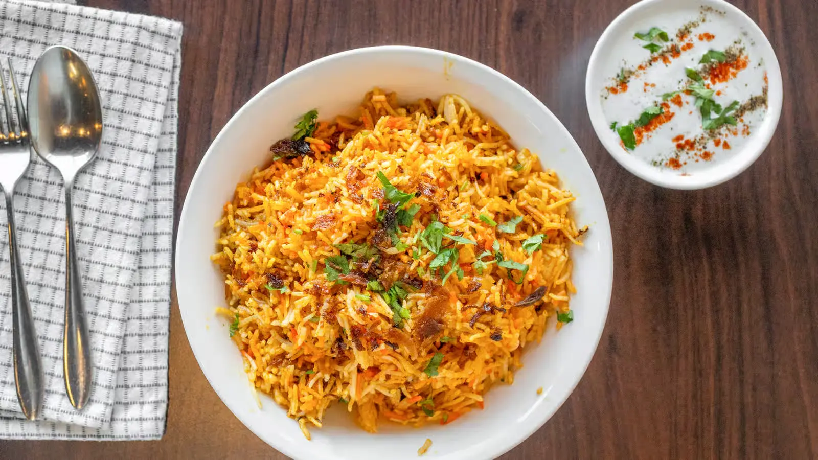 Delicious chicken biryani in Beaumont, AB