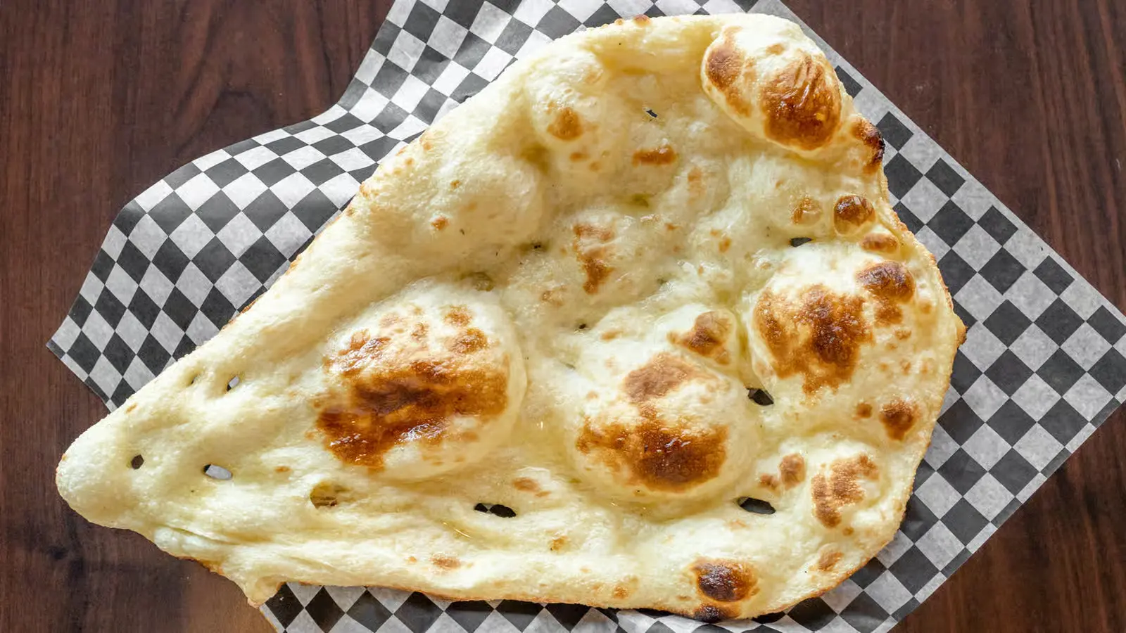 Garlic Naan at Zaika of India in Beaumont, AB